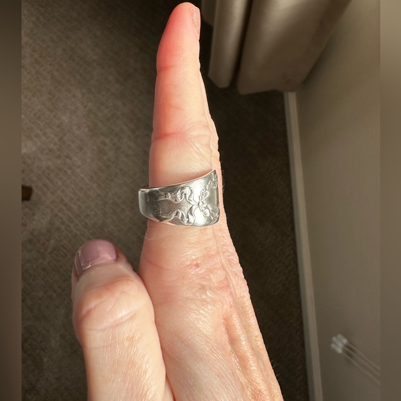 Handmade Spoon Ring - Picture 7 of 14